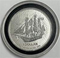 2022 Cook Island One Ounce 999.9 Fine Silver