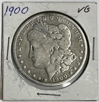 1900 Morgan Silver Dollar VG