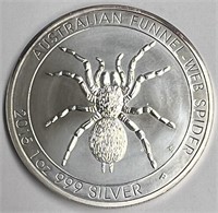 2015 Australian Funnel Web Spider 1 Ounce Silver