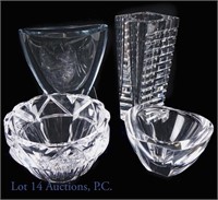 Orrefors and Stromberg Vase and Bowl Glass Set