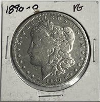 1890-O Morgan Silver Dollar VG