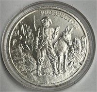 Prospector 1 Troy Ounce .999 Fine Silver
