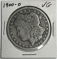 Morgan 1900-O Silver Dollar VG