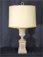 BORGHESE GILDED CERAMIC LAMP