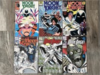 Assorted Moon Knight Comic Book Lot