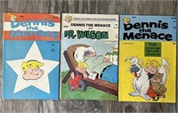 Vintage Dennis The Mennace Comic Books