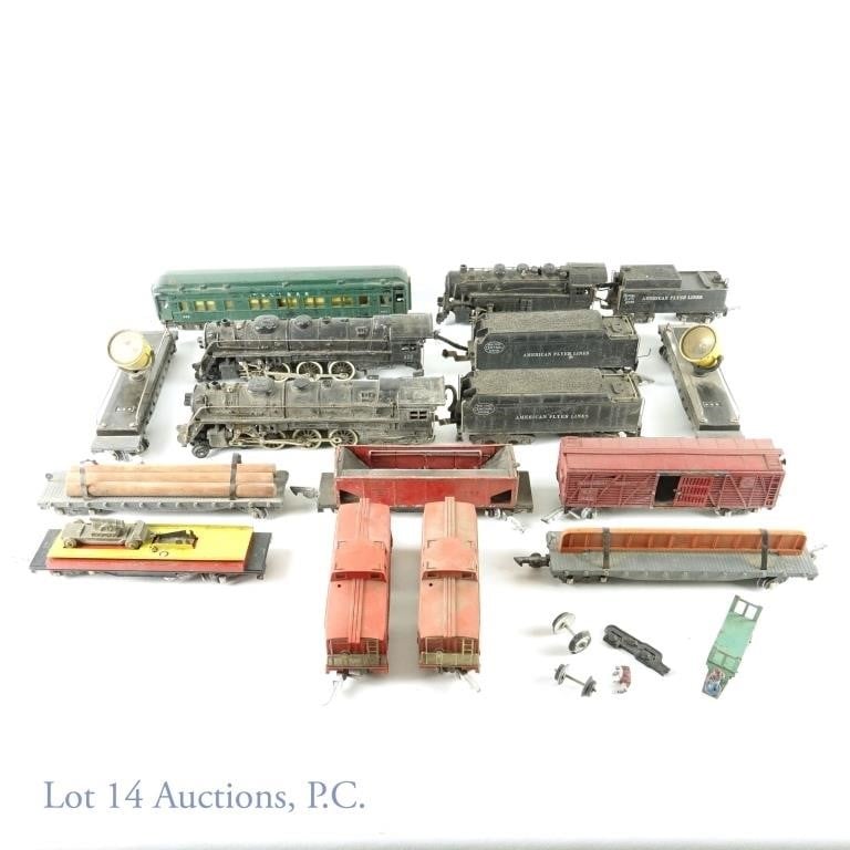 American Flyer Locomotives and Railroad Cars ***