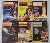 6 Vintage Fantasy and Science Fiction books