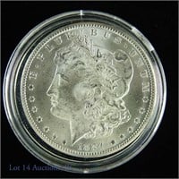 1884-CC Silver Morgan Dollar (BU?)