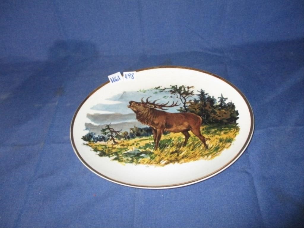 moose plate Liver pool pottery .