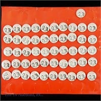 1968 Wallace-LeMay 1" 50-States Campaign Pins (51)