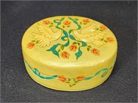 VINTAGE KIMCAL LACQUERED TRINKET BOX HANDMADE IN..