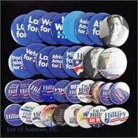 2008 Hillary Clinton For President Pins (35)