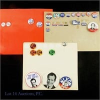 1960 / 1968 Richard Nixon Campaign Items (29)