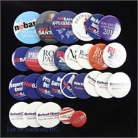 2012 Republic Presidential Candidates Buttons (28)