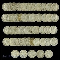 Silver Mercury Dimes Roll Count (50)