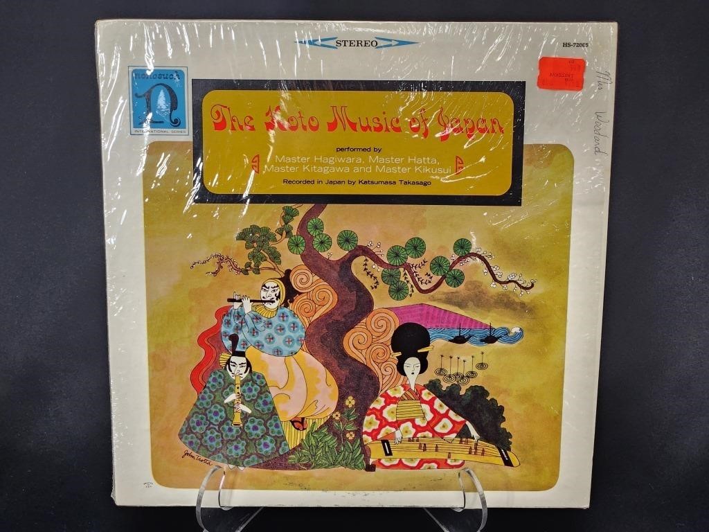 "THE KOTO MUSIC OF JAPAN" RECORD ALBUM