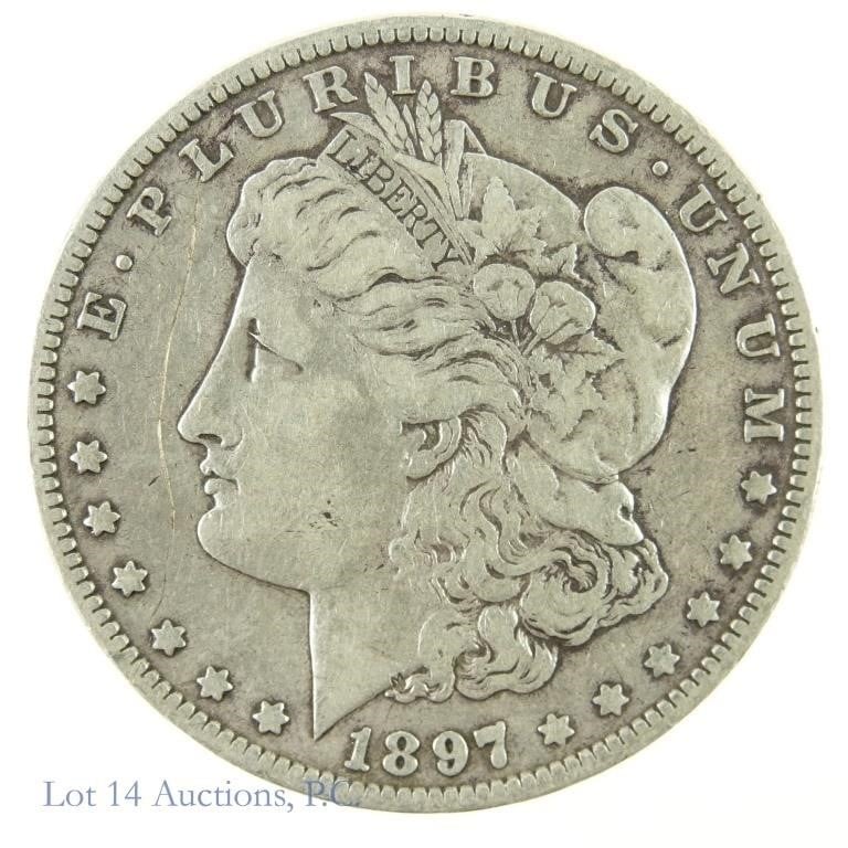 1897-O Silver Morgan Dollar