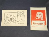 VINTAGE TALES OF POINDEXTER PRINTS TOM TICHENOR