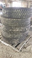 5 Semi tires, West Lake, 11R 24.5