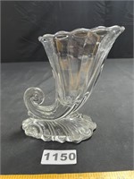 Vintage Heisey Warwick Cornucopia Vase