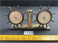 Swift & Anderson Nautical Bronze Weather Station
