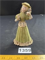 Antique Fancy Lady Figurine
