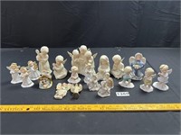 Large Lot of Angel Figurines