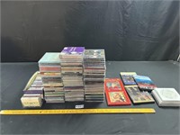 CDs, DVDs, Cassettes