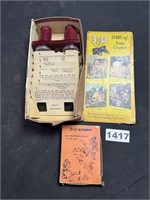 Antique Davy Crocket 3D Viewer & Cards, RRH Cards