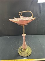 Antique Ceramic Smoking Stand