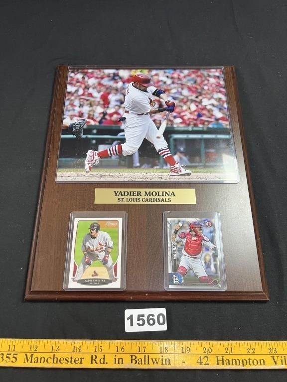 Yadier Molina Photo/Card Plaque