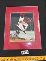 Matted Ozzie Smith 1982 WS Photo