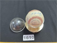 Autographed Baseball-List in Photos