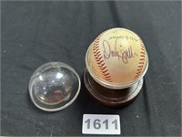 Autographed Baseball-List in Photos
