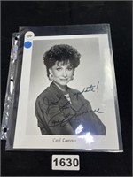 Autographed Carol Lawrence 8x10