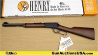HENRY H001Y .22 S-L-LR Rifle. NEW in Box. 16.25" B