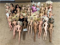 Large Lot of Barbie Dolls, Dolls