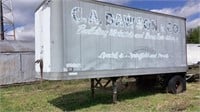 22ft x 8ft semi trailer