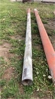 1 Approx 20 ft steel pipe x 6”