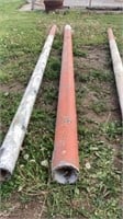 1 Aprox 20ft x 8” steel pipe