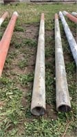 1 Aprox 20ft x 6” steel pipe