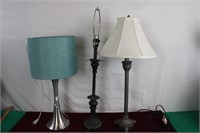 3 Table lamps