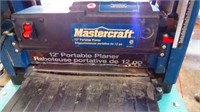 Mastercraft 12 inch Portable Planer on stand