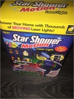 STAR SHOWER MOTION LASER LIGHT IN ORIG. BOX