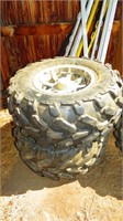 Polaris Quad Tires w/  Polaris Ranger Rims