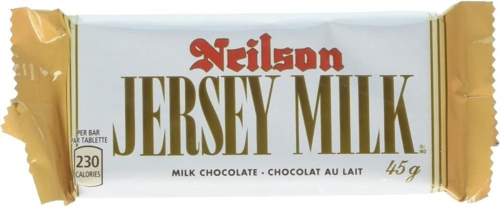 24-PACK 45g NEILSON JERSEY MILK CHOCOLATE