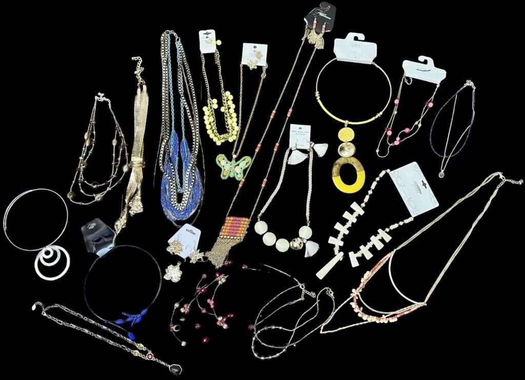 Costume Jewelry- Necklaces & Earrings