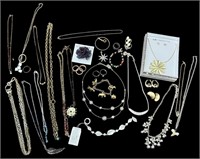 Necklaces, Earrings, Rings+