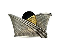 Vntg Art Deco Brooch